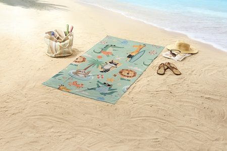 serviette de plage enfant